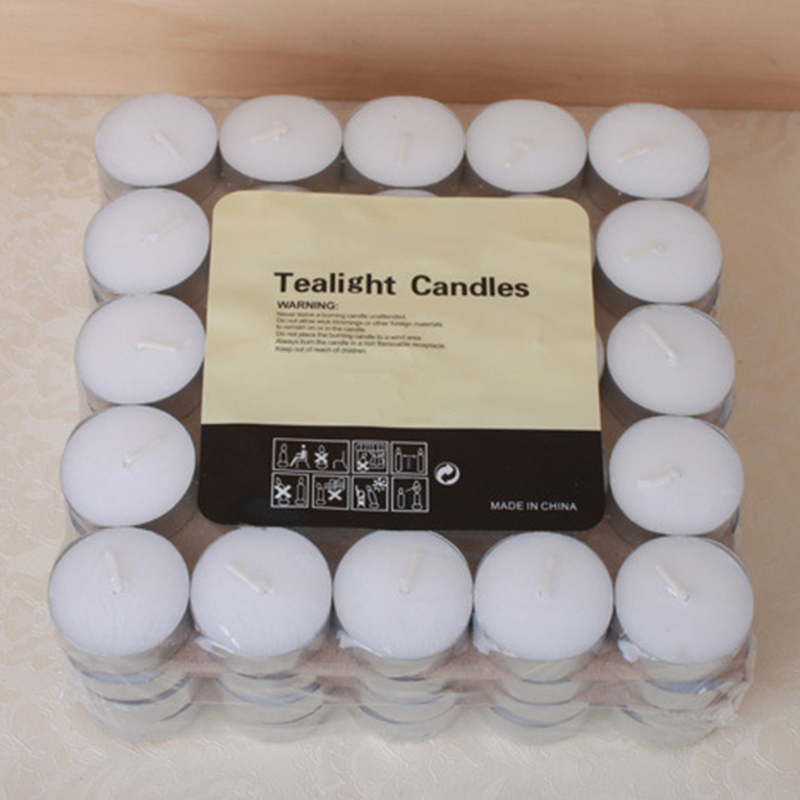 Free samples supply high quality wholesale tealight candles with personalize packaging and label